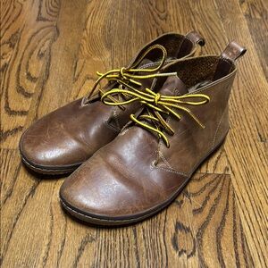 Vivobarefoot brown leather chukka boots